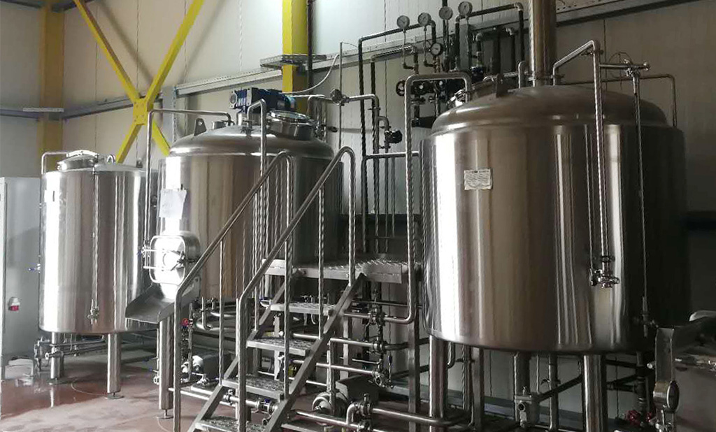 1000L TURNKEY BREWERY SYSTEM IN GREECE