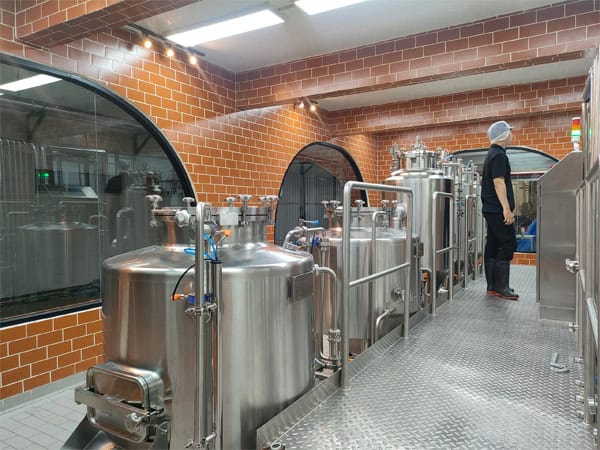 200L brewery project for Thai customer
