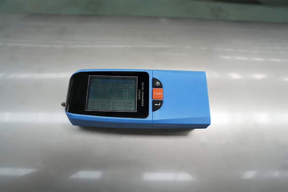 Plate surface roughness tester